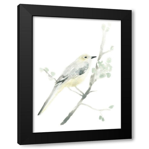 Avian Impressions II Black Modern Wood Framed Art Print by Vess, June Erica