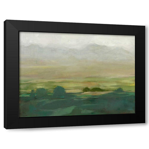 Misty Valley I Black Modern Wood Framed Art Print by Harper, Ethan