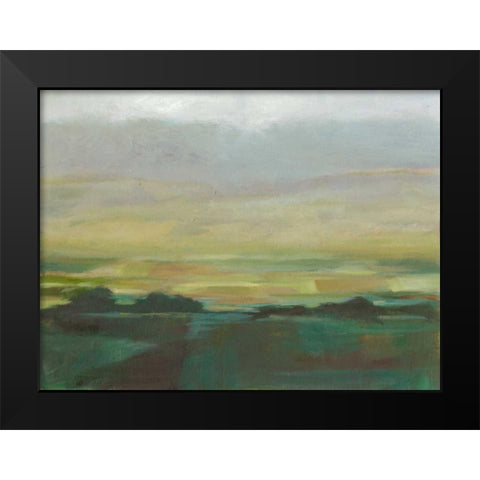 Misty Valley II Black Modern Wood Framed Art Print by Harper, Ethan