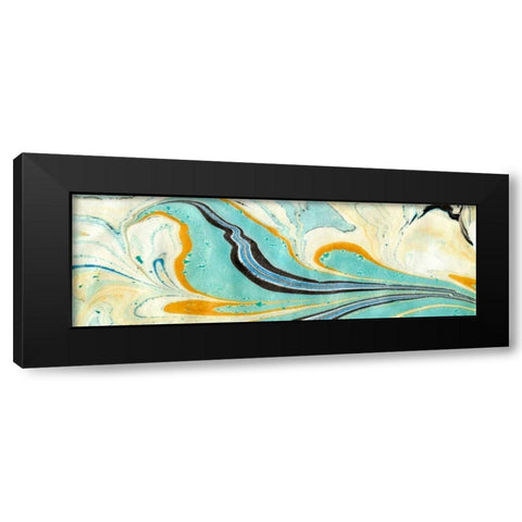 Placid II Black Modern Wood Framed Art Print by Ludwig, Alicia