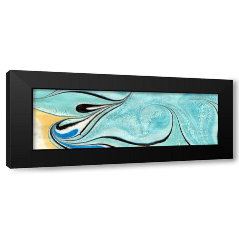 Placid III Black Modern Wood Framed Art Print by Ludwig, Alicia