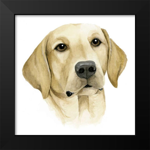 Humans Best Friend I Black Modern Wood Framed Art Print by Popp, Grace