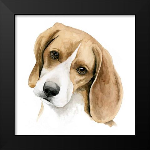 Humans Best Friend III Black Modern Wood Framed Art Print by Popp, Grace