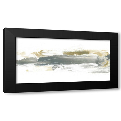 Neutral Geology IV Black Modern Wood Framed Art Print with Double Matting by Vess, June Erica