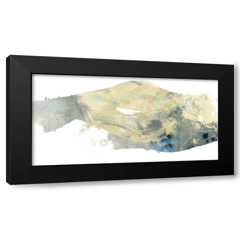 Geode Landscape I Black Modern Wood Framed Art Print with Double Matting by Vess, June Erica