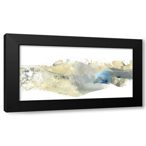 Geode Landscape II Black Modern Wood Framed Art Print with Double Matting by Vess, June Erica