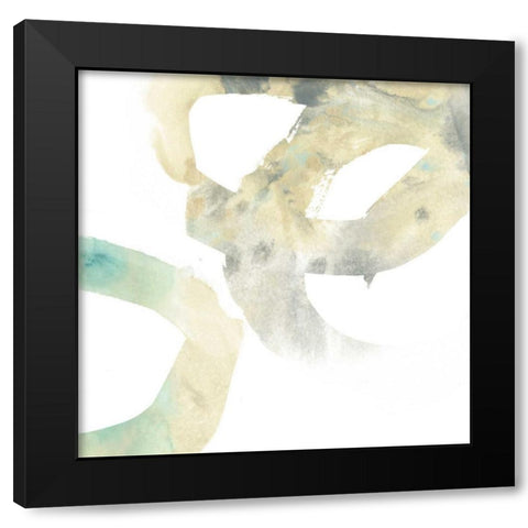 Spiral Inference II Black Modern Wood Framed Art Print with Double Matting by Vess, June Erica