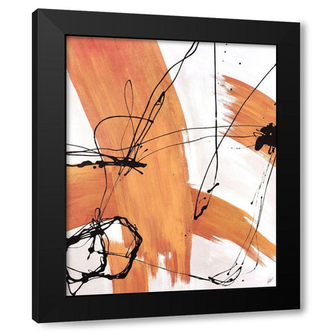 Adaptation Black Modern Wood Framed Art Print with Double Matting by Schicker, Joshua