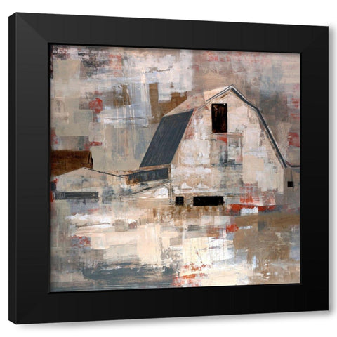 Early Americana Black Modern Wood Framed Art Print by Henry, Alexys