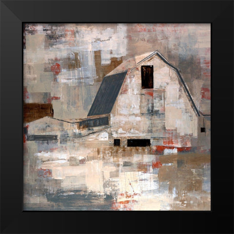 Early Americana Black Modern Wood Framed Art Print by Henry, Alexys