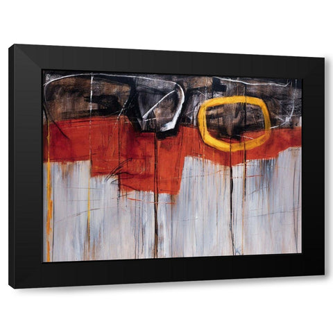 Golden Rule Black Modern Wood Framed Art Print with Double Matting by Edmunds, Sydney