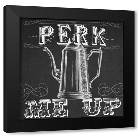 Kitchen Sass III Black Modern Wood Framed Art Print with Double Matting by Vess, June Erica