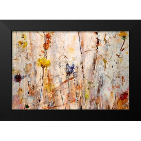 Knee High Black Modern Wood Framed Art Print by Maas, Jodi