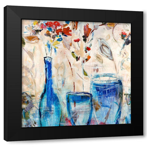 Monday Morning I Black Modern Wood Framed Art Print by Maas, Jodi