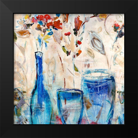 Monday Morning I Black Modern Wood Framed Art Print by Maas, Jodi