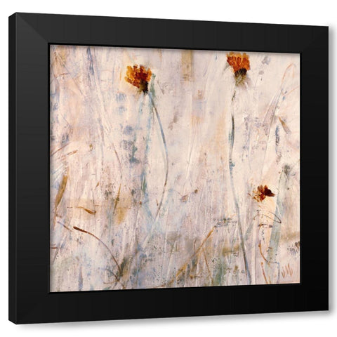 Simple Bliss Black Modern Wood Framed Art Print by Maas, Jodi