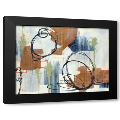 Verse VI Black Modern Wood Framed Art Print with Double Matting by Schicker, Joshua