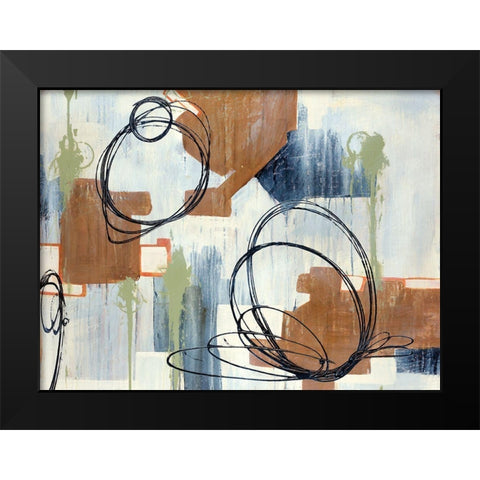 Verse VI Black Modern Wood Framed Art Print by Schicker, Joshua