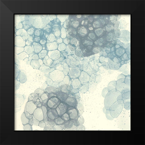 Matrix Study II Black Modern Wood Framed Art Print by Stramel, Renee W.