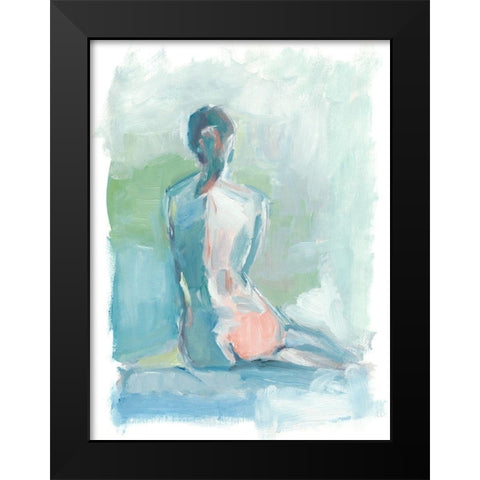 Modern Figure Study I Black Modern Wood Framed Art Print by Harper, Ethan