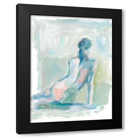 Modern Figure Study II Black Modern Wood Framed Art Print by Harper, Ethan