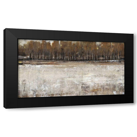 Neutral Reflection I Black Modern Wood Framed Art Print by OToole, Tim