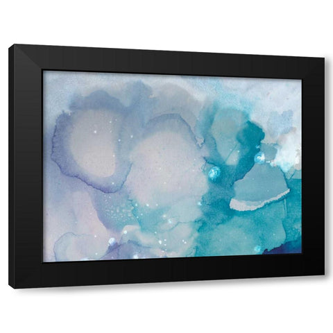 Ice Crystals I Black Modern Wood Framed Art Print with Double Matting by Combs, Joyce