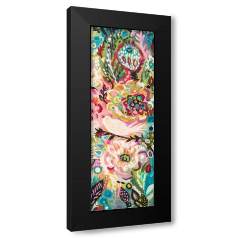 Soulful Birds II Black Modern Wood Framed Art Print with Double Matting by Fields, Karen