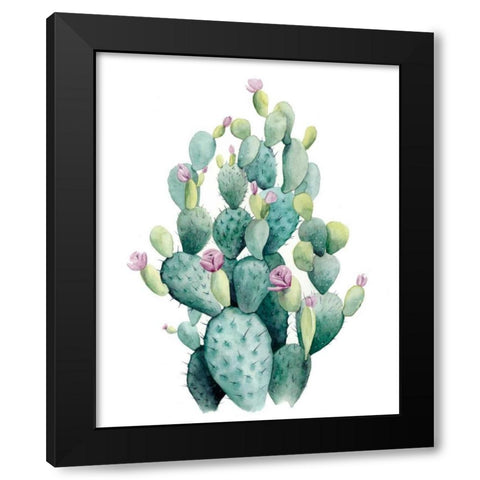 Desert Blooms I Black Modern Wood Framed Art Print by Popp, Grace