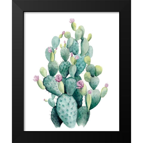 Desert Blooms I Black Modern Wood Framed Art Print by Popp, Grace