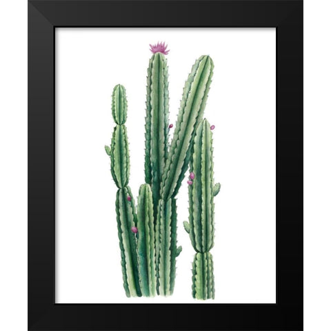 Desert Blooms II Black Modern Wood Framed Art Print by Popp, Grace