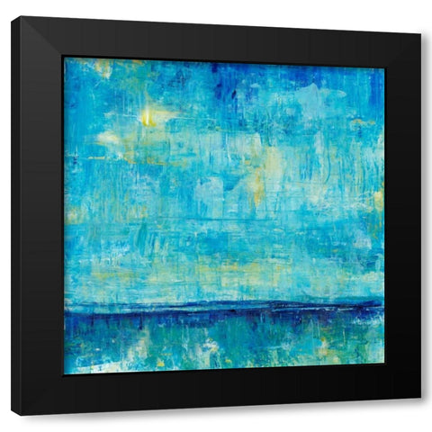 Water Reflections IV Black Modern Wood Framed Art Print by OToole, Tim