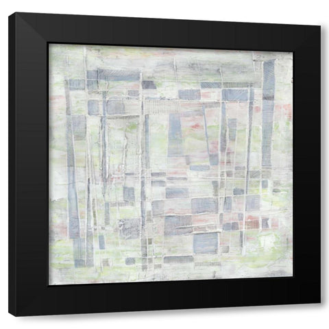SoHo I Black Modern Wood Framed Art Print by Stramel, Renee W.