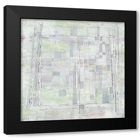 SoHo II Black Modern Wood Framed Art Print with Double Matting by Stramel, Renee W.