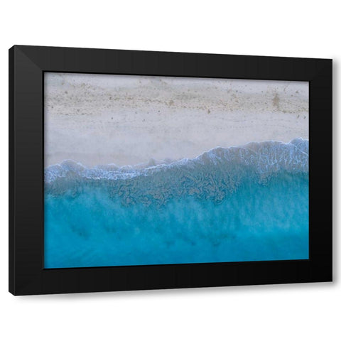 Hawaii View III Black Modern Wood Framed Art Print by Mead, Adam