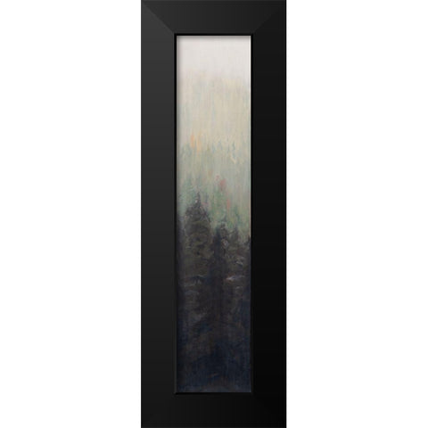 Pacific Northwest Panel I Black Modern Wood Framed Art Print by Iafrate, Sandra