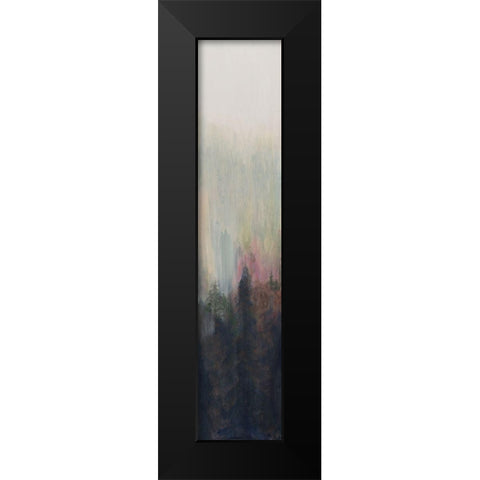 Pacific Northwest Panel III Black Modern Wood Framed Art Print by Iafrate, Sandra