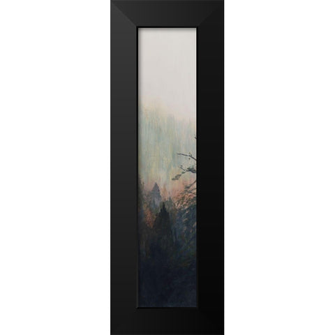 Pacific Northwest Panel IV Black Modern Wood Framed Art Print by Iafrate, Sandra