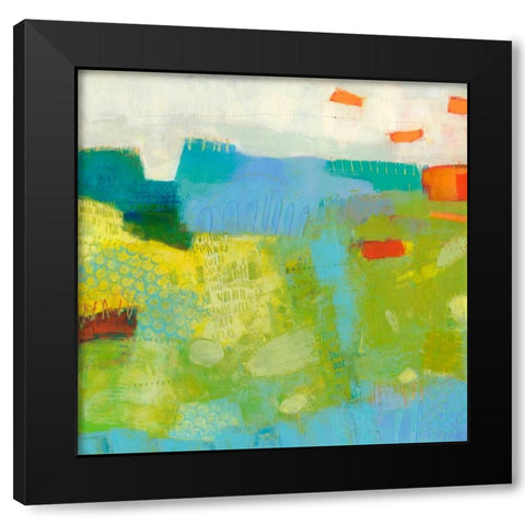 Keswick II Black Modern Wood Framed Art Print with Double Matting by Jachimiec, Sue