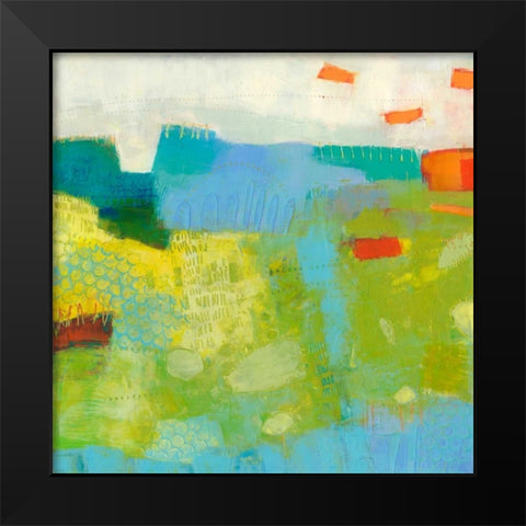 Keswick II Black Modern Wood Framed Art Print by Jachimiec, Sue