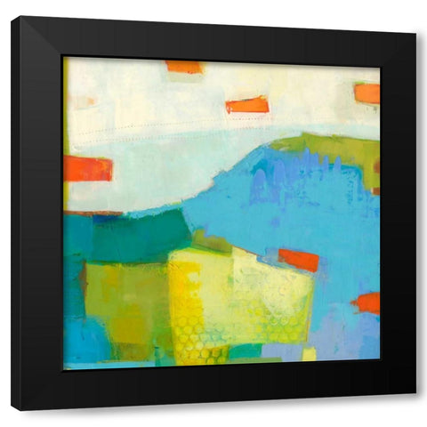 Keswick III Black Modern Wood Framed Art Print with Double Matting by Jachimiec, Sue