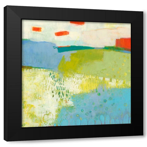 Keswick V Black Modern Wood Framed Art Print with Double Matting by Jachimiec, Sue