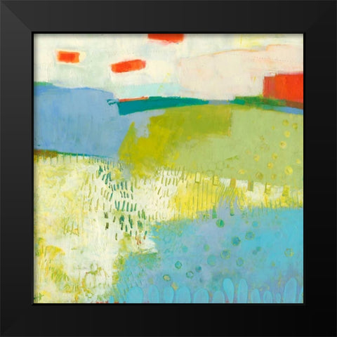 Keswick V Black Modern Wood Framed Art Print by Jachimiec, Sue