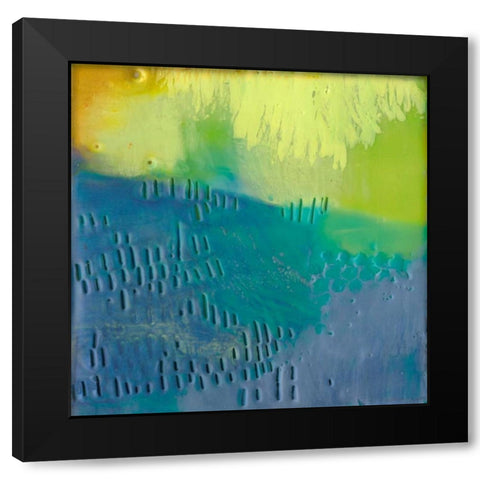 Southern Shores I Black Modern Wood Framed Art Print with Double Matting by Jachimiec, Sue