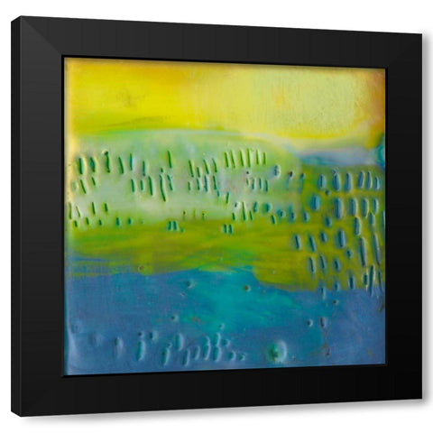 Southern Shores III Black Modern Wood Framed Art Print by Jachimiec, Sue