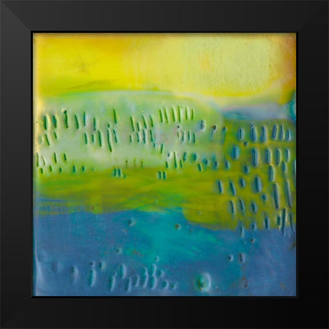 Southern Shores III Black Modern Wood Framed Art Print by Jachimiec, Sue