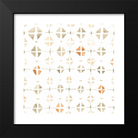 Mombasa Memories VIII Black Modern Wood Framed Art Print by Vess, June Erica