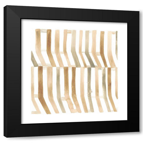 Mombasa Memories IX Black Modern Wood Framed Art Print by Vess, June Erica