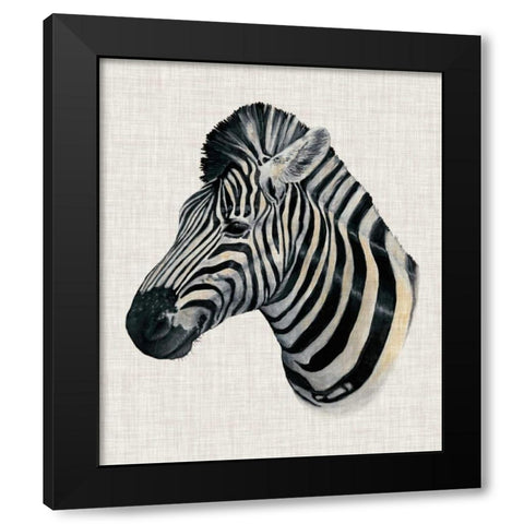 Savanna Impressions I Black Modern Wood Framed Art Print by McCavitt, Naomi