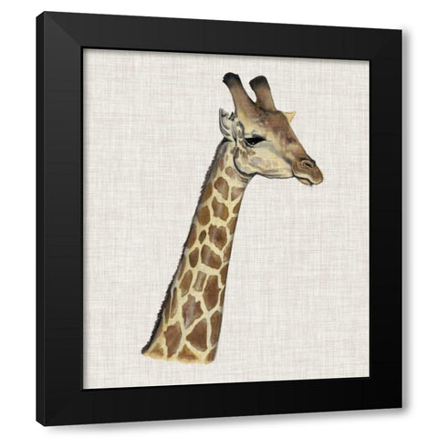 Savanna Impressions II Black Modern Wood Framed Art Print by McCavitt, Naomi